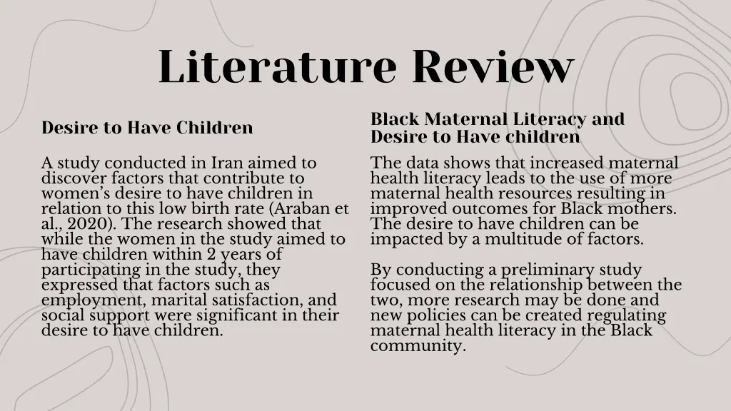 literature review 2