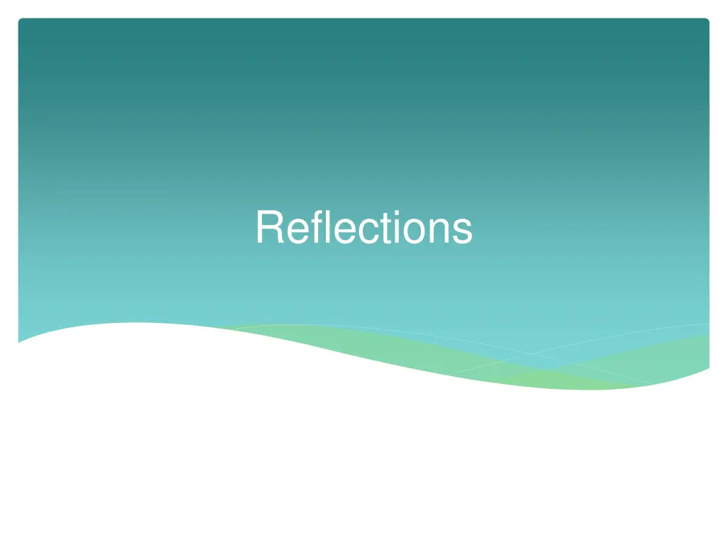 reflections