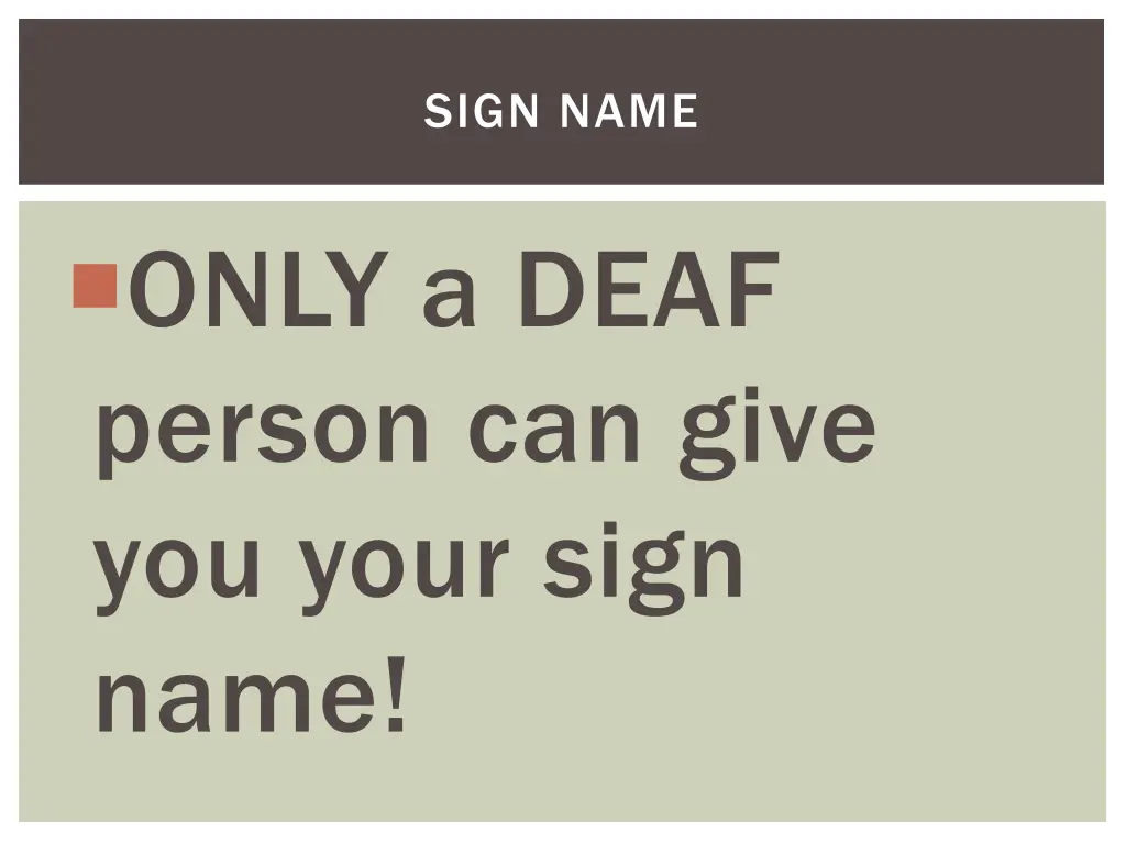sign name