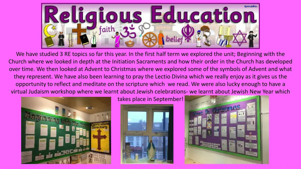 we have studied 3 re topics so far this year