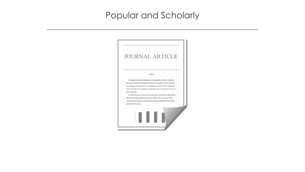 popular and scholarly 4