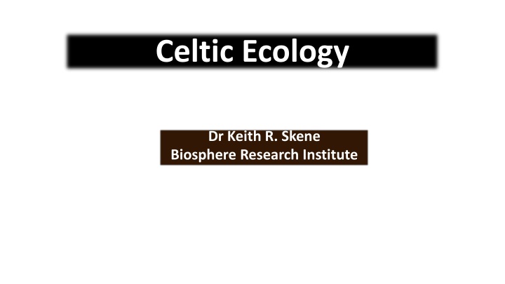 celtic ecology