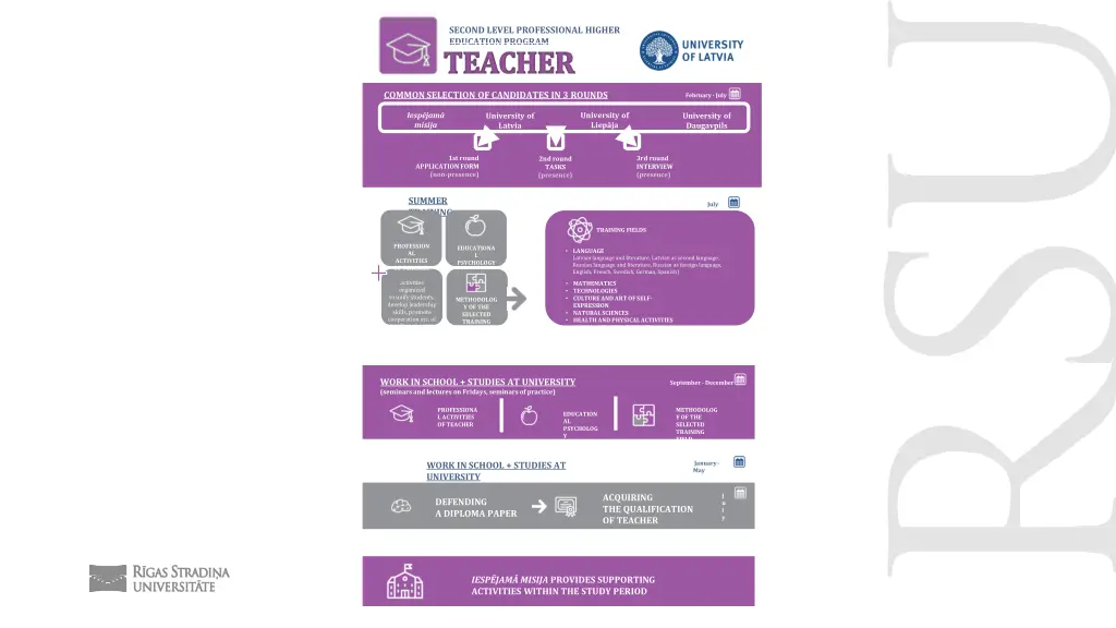 second level professional higher education