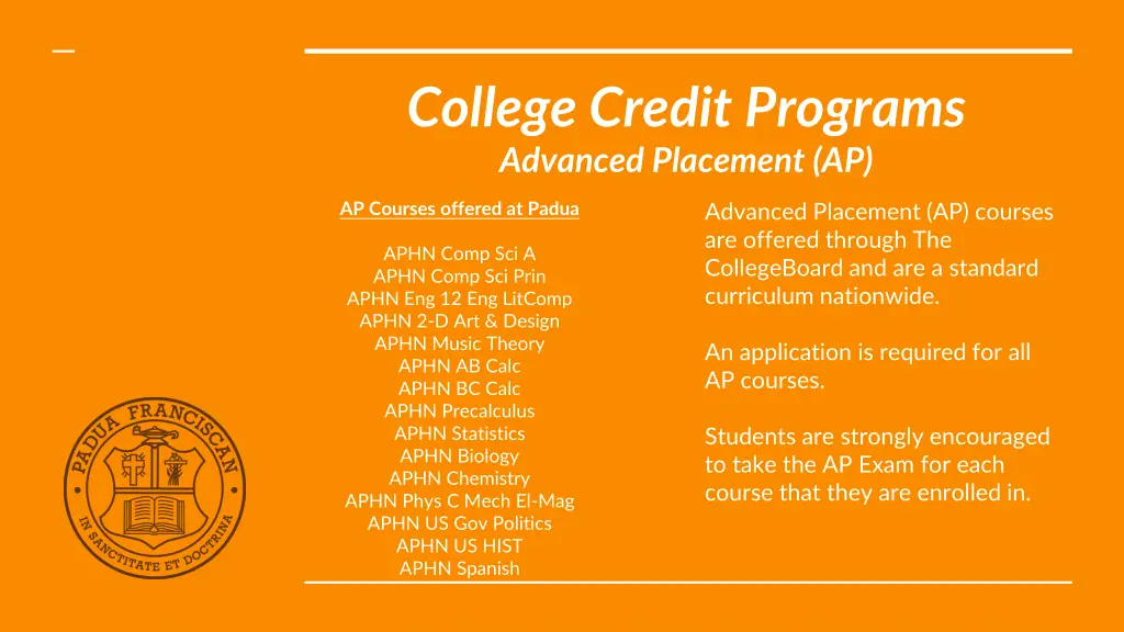 college credit programs advanced placement ap