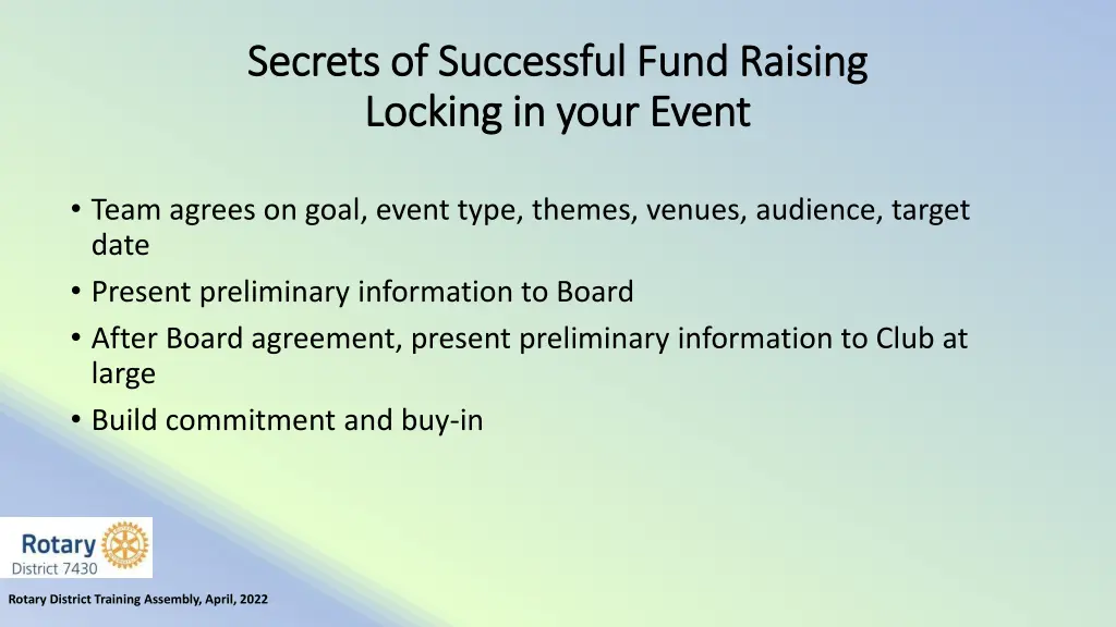 secrets of successful fund raising secrets 3