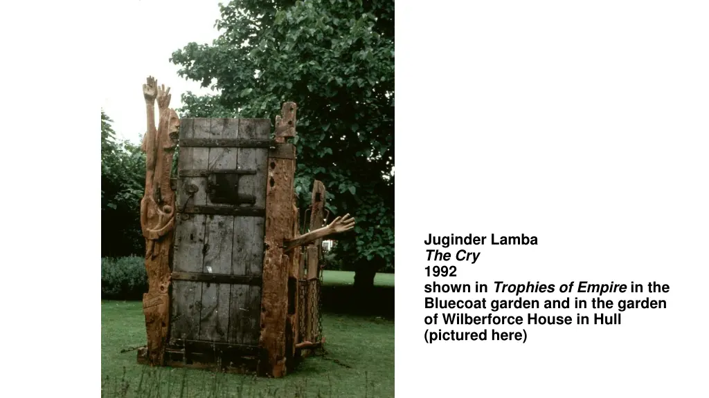 juginder lamba the cry 1992 shown in trophies