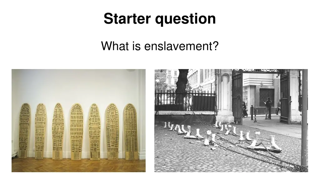 starter question