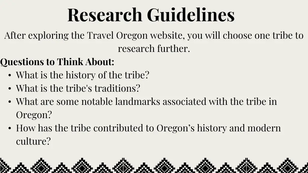 research guidelines