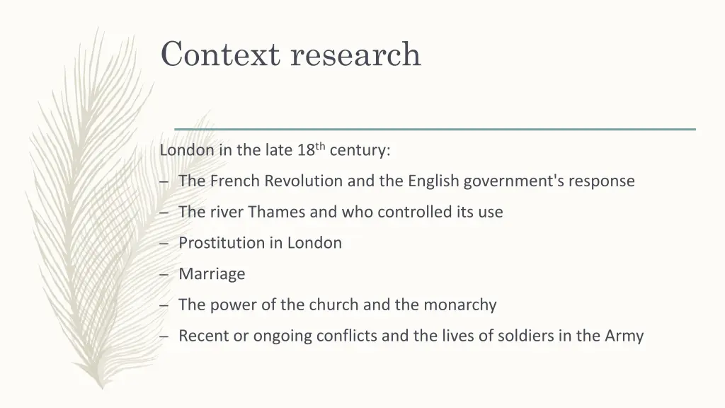 context research