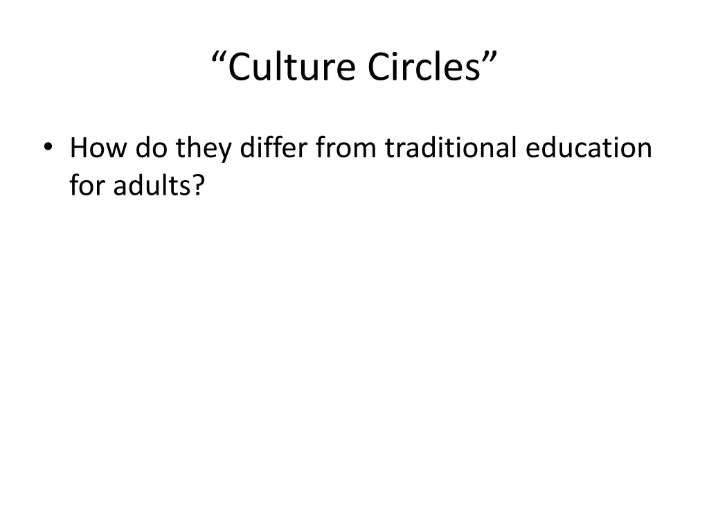 culture circles 1