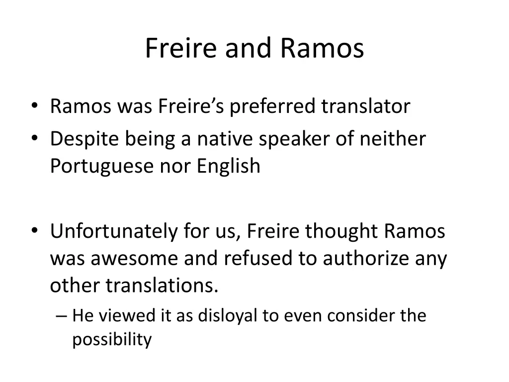 freire and ramos 1