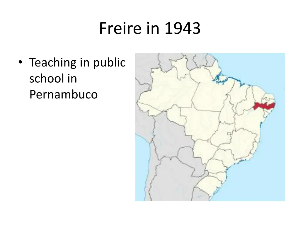 freire in 1943