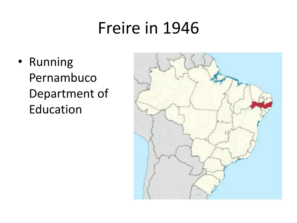 freire in 1946