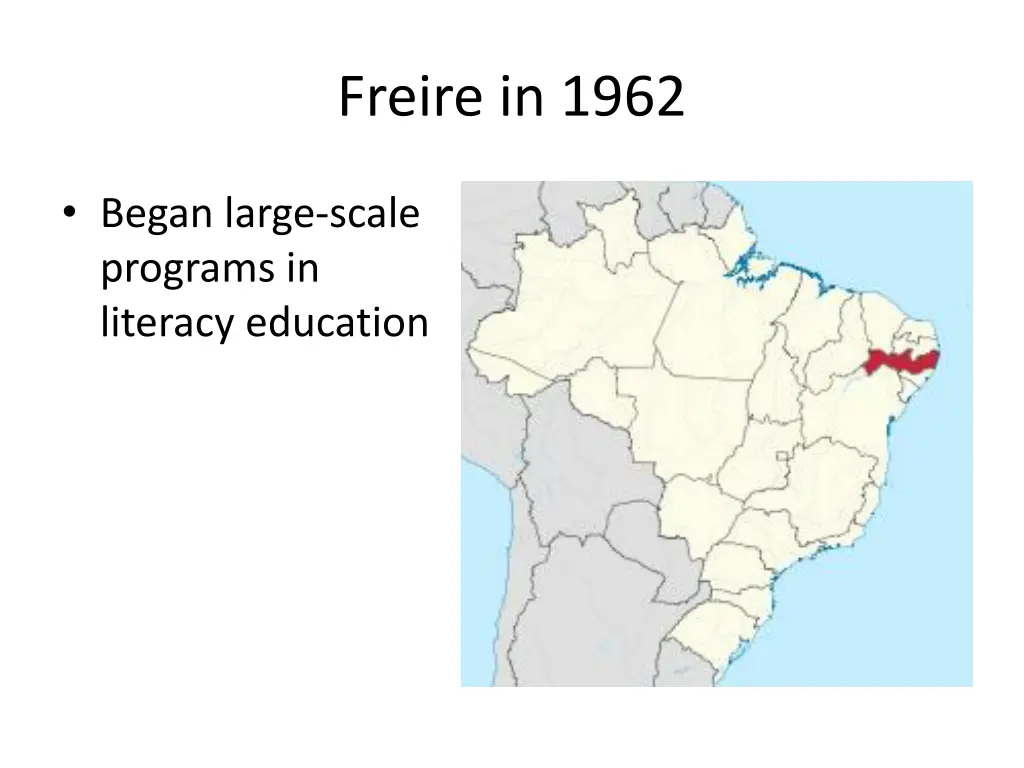 freire in 1962