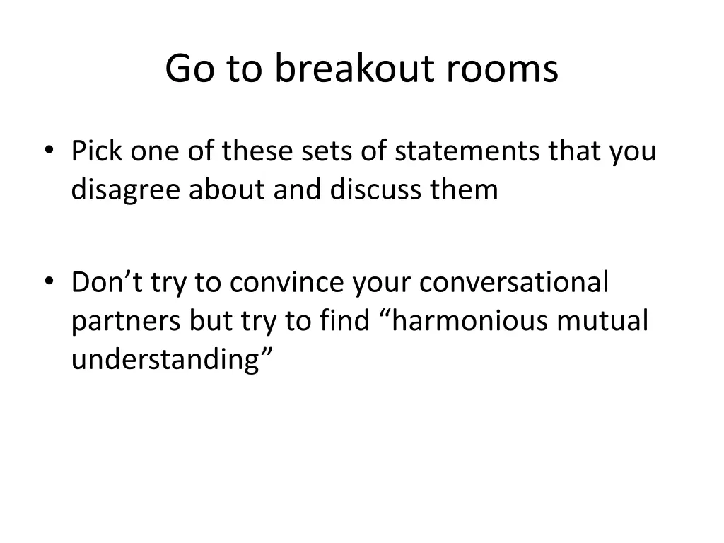 go to breakout rooms