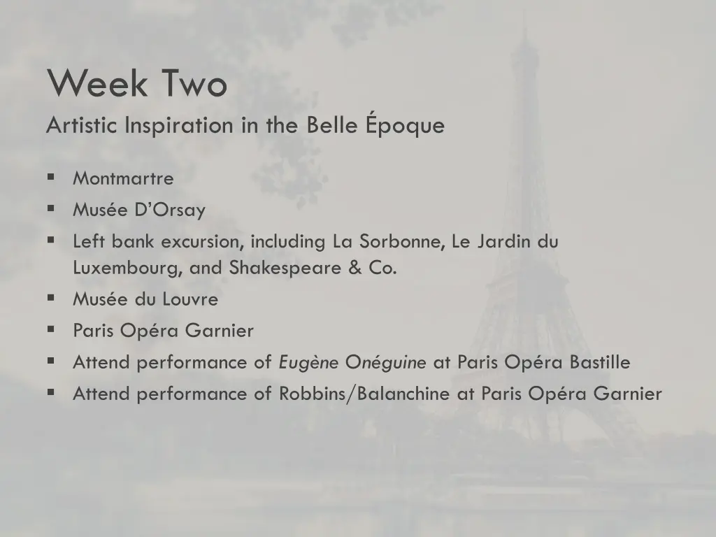 week two artistic inspiration in the belle poque