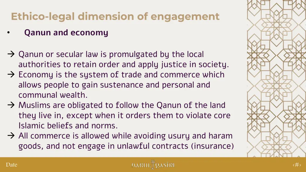 ethico legal dimension of engagement 1