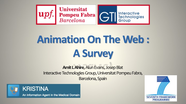 animation on the web a survey