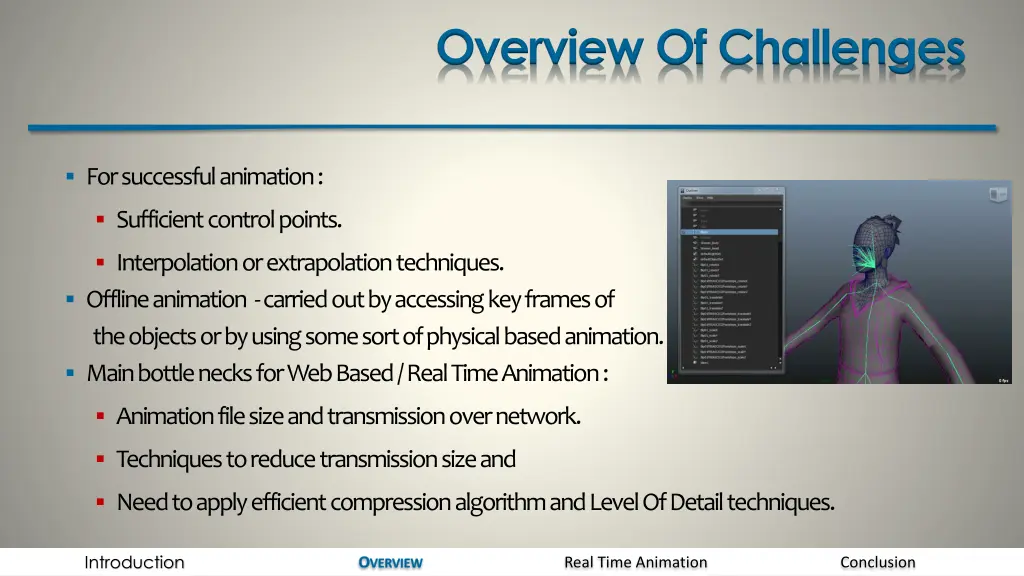 overview of challenges