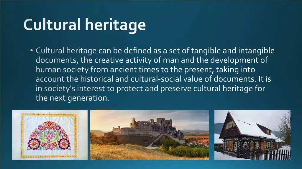 cultural heritage