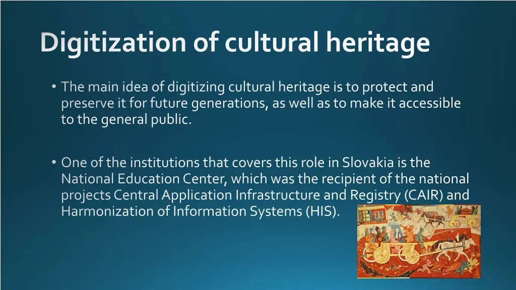 digitization of culturalheritage