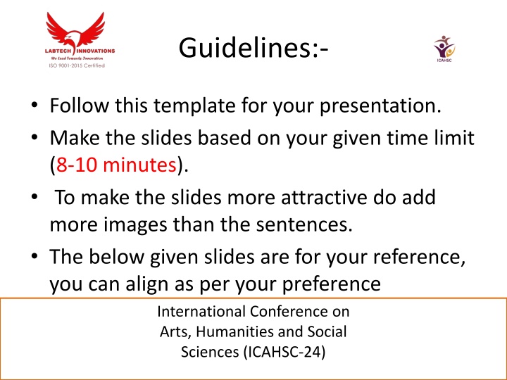 guidelines