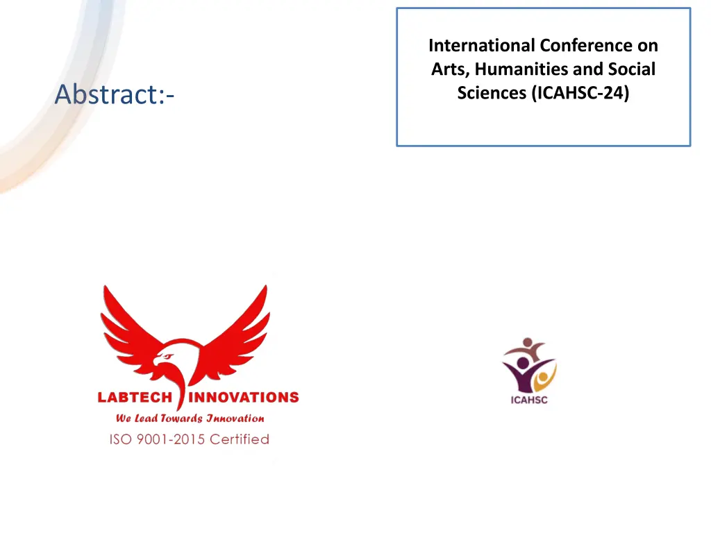 international conference on arts humanities