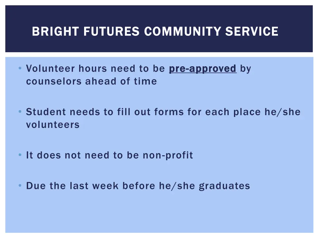 bright futures community service bright futures