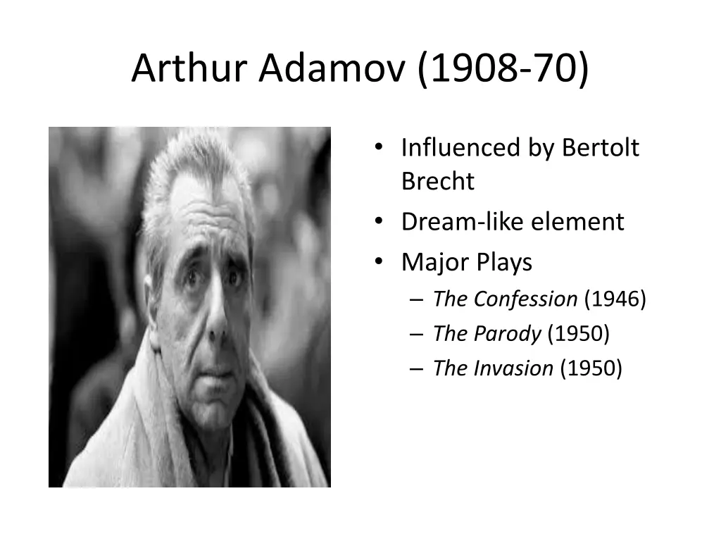 arthur adamov 1908 70