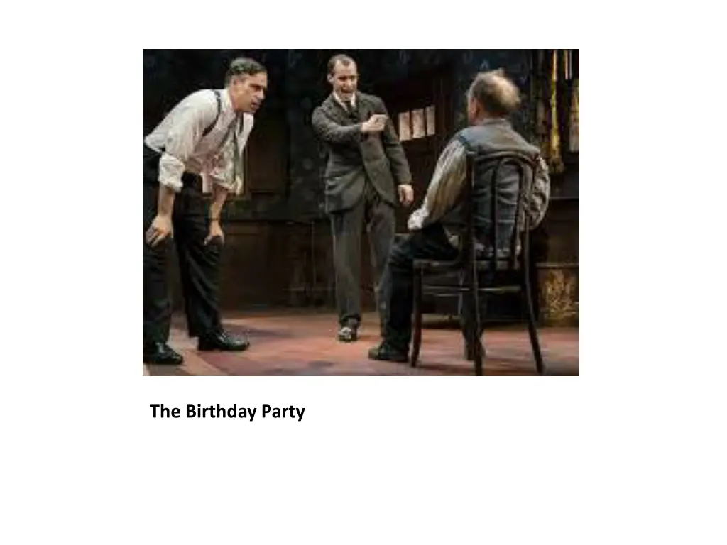 the birthday party
