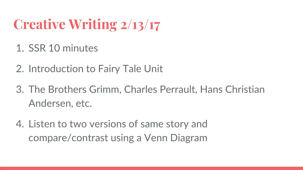 creative writing 2 13 17