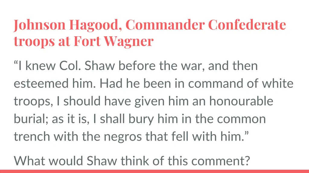 johnson hagood commander confederate troops
