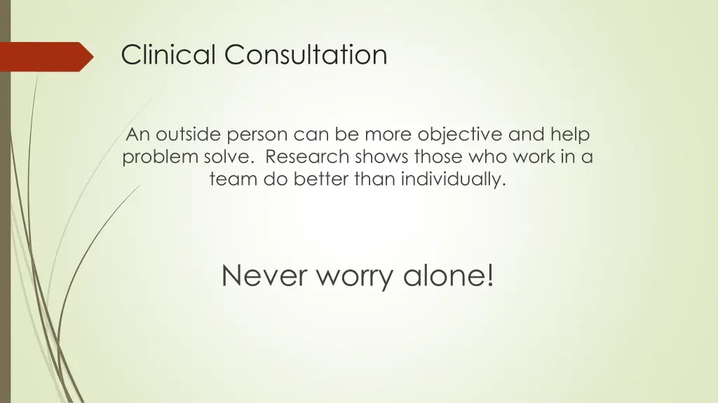 clinical consultation 1