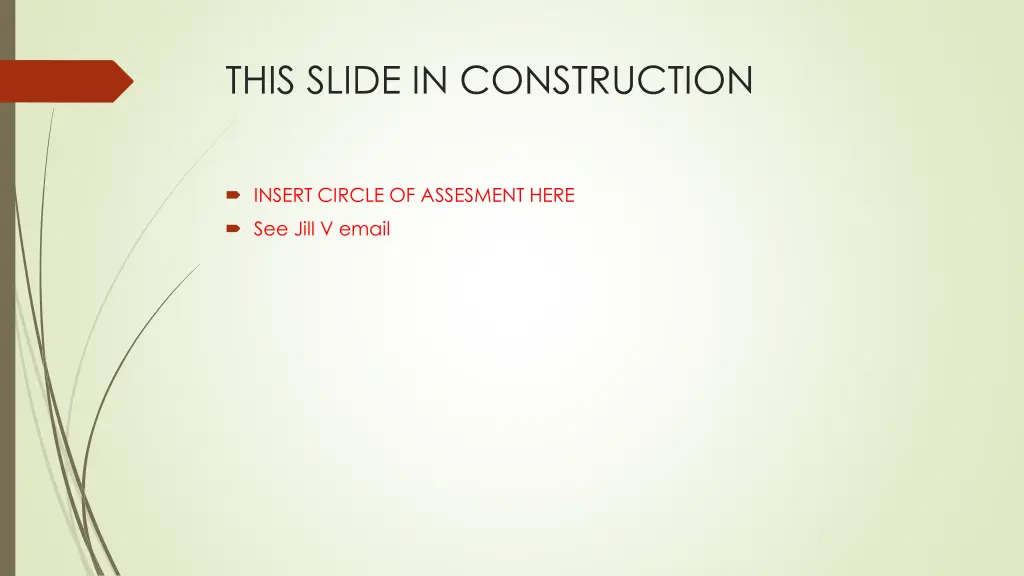 this slide in construction
