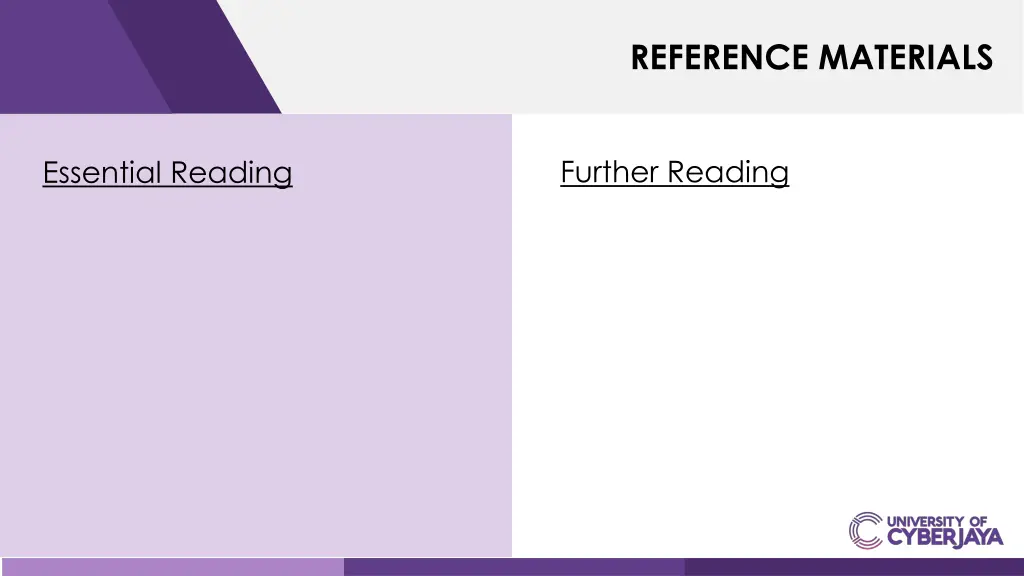 reference materials