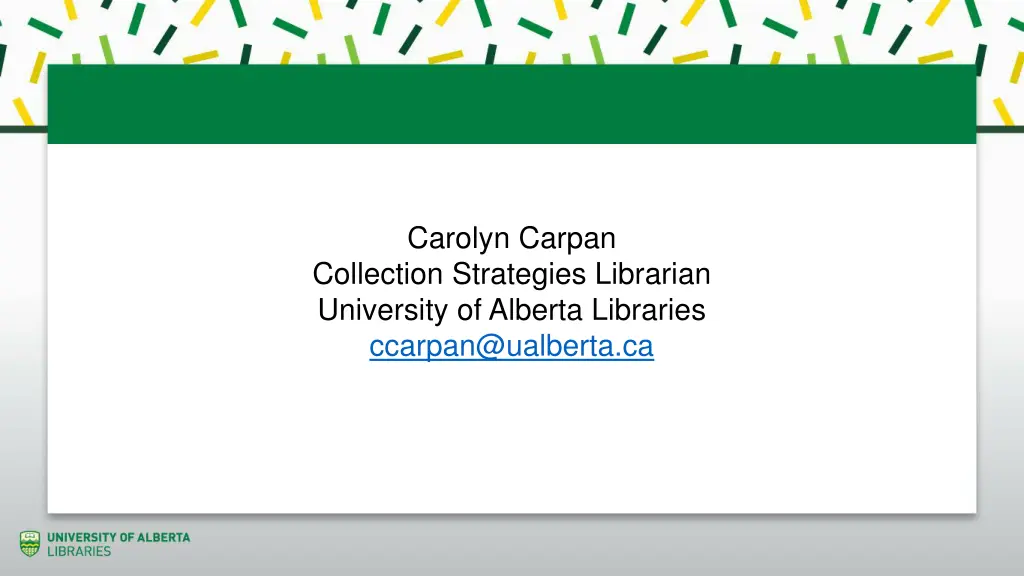 carolyn carpan collection strategies librarian