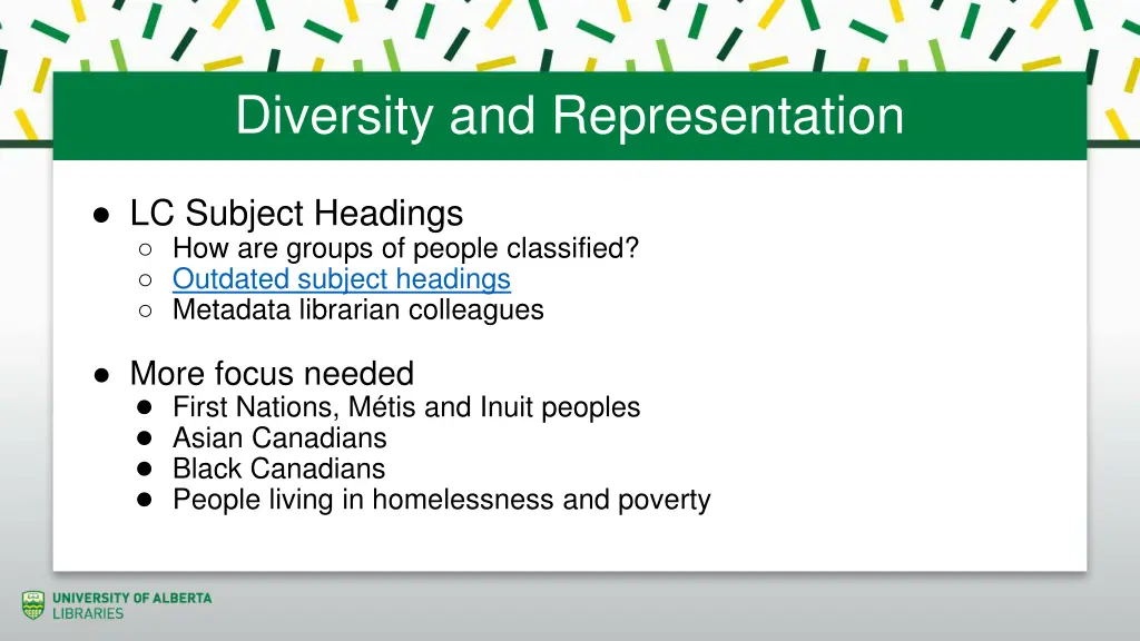 diversity and representation