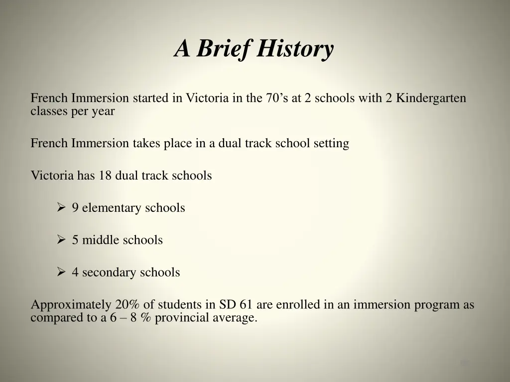 a brief history