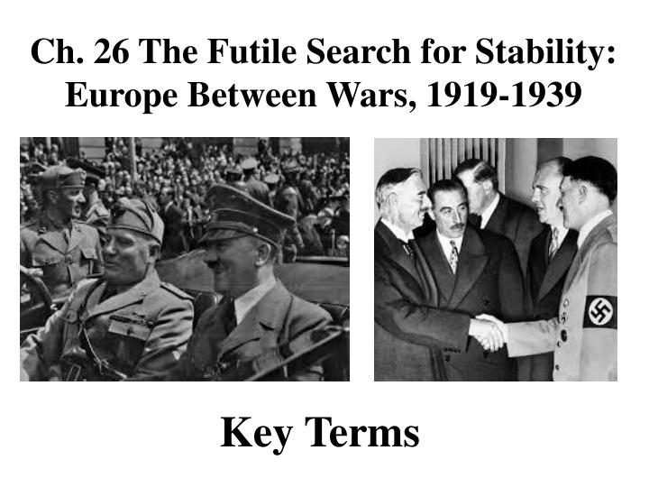 ch 26 the futile search for stability europe
