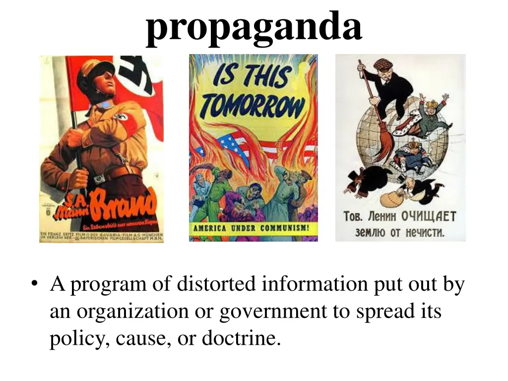 propaganda