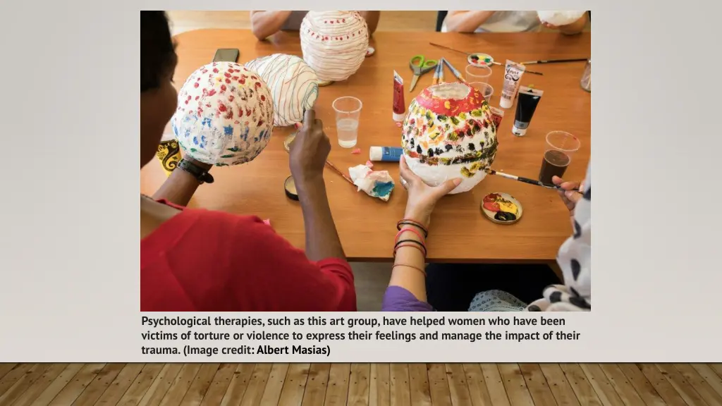 psychological therapies such as this art group