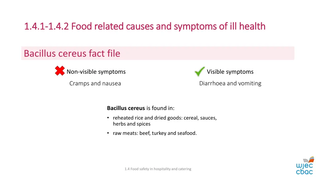1 4 1 1 4 1 1 4 2 food related causes 4