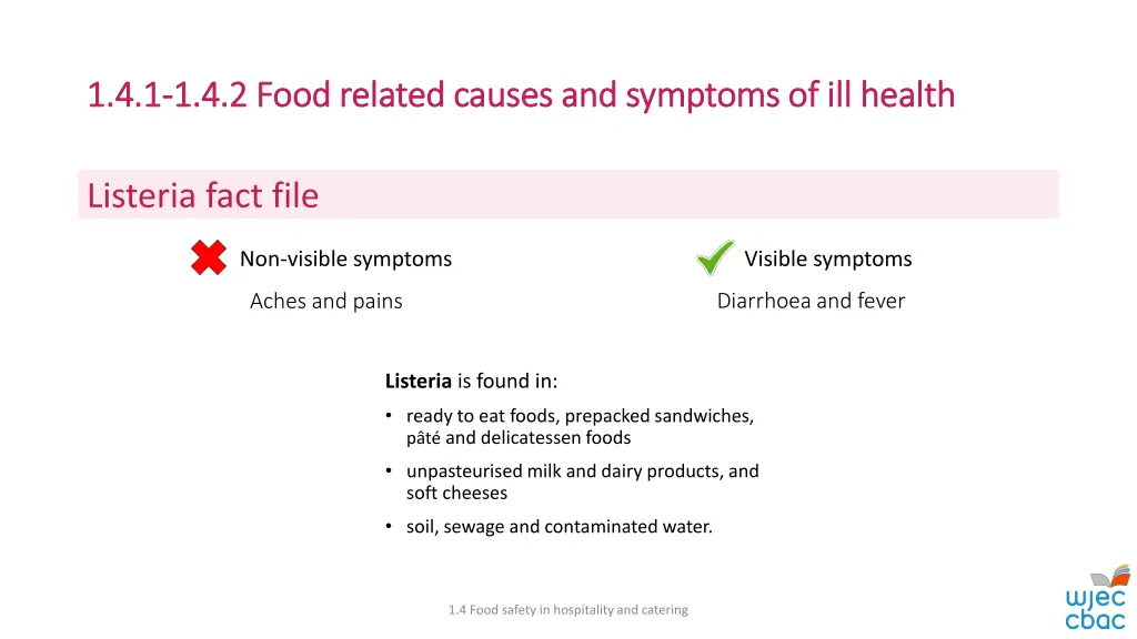 1 4 1 1 4 1 1 4 2 food related causes 6