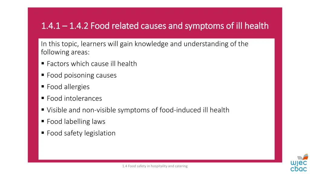 1 4 1 1 4 1 1 4 2 food related causes