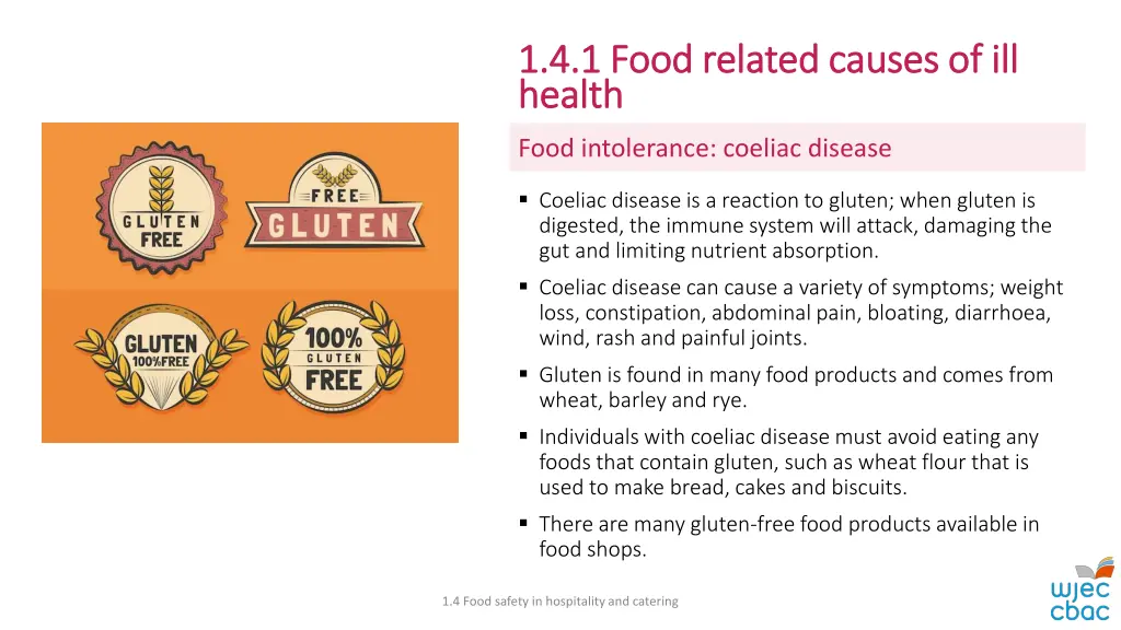 1 4 1 food related causes of ill 1 4 1 food 1