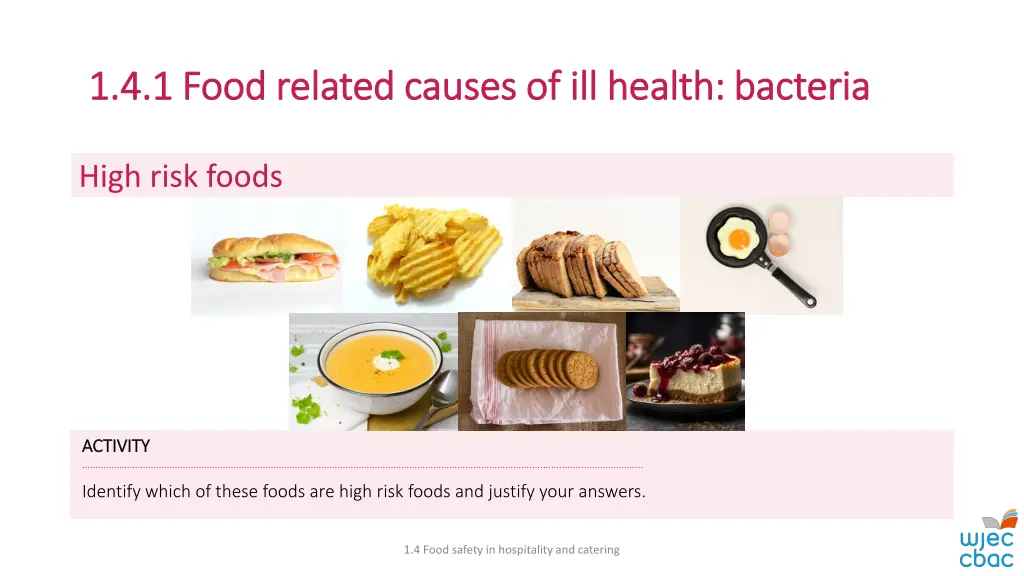 1 4 1 food related causes of ill health 5