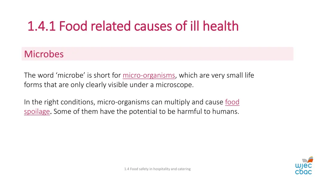 1 4 1 food related causes of ill health