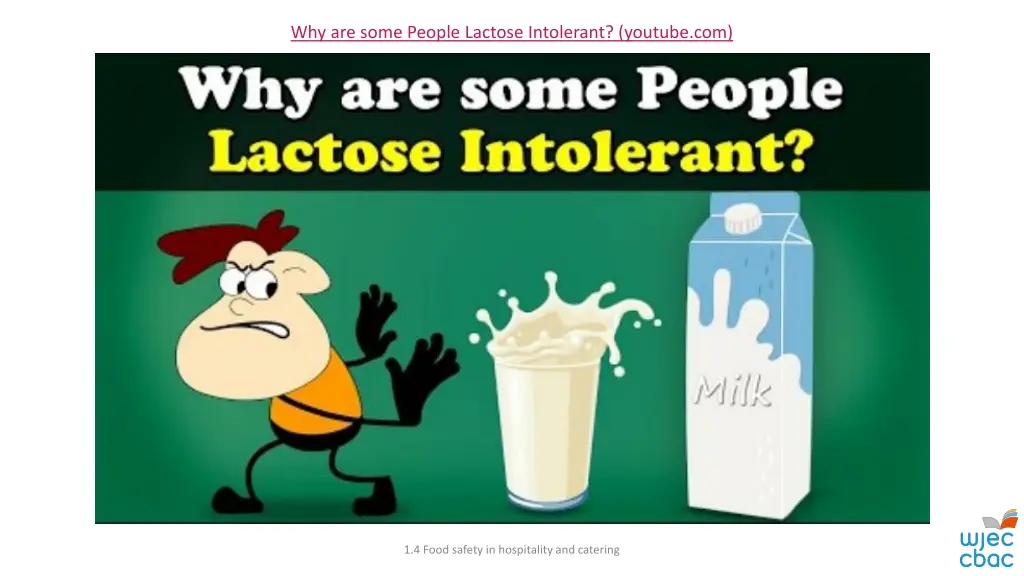 why are some people lactose intolerant youtube com