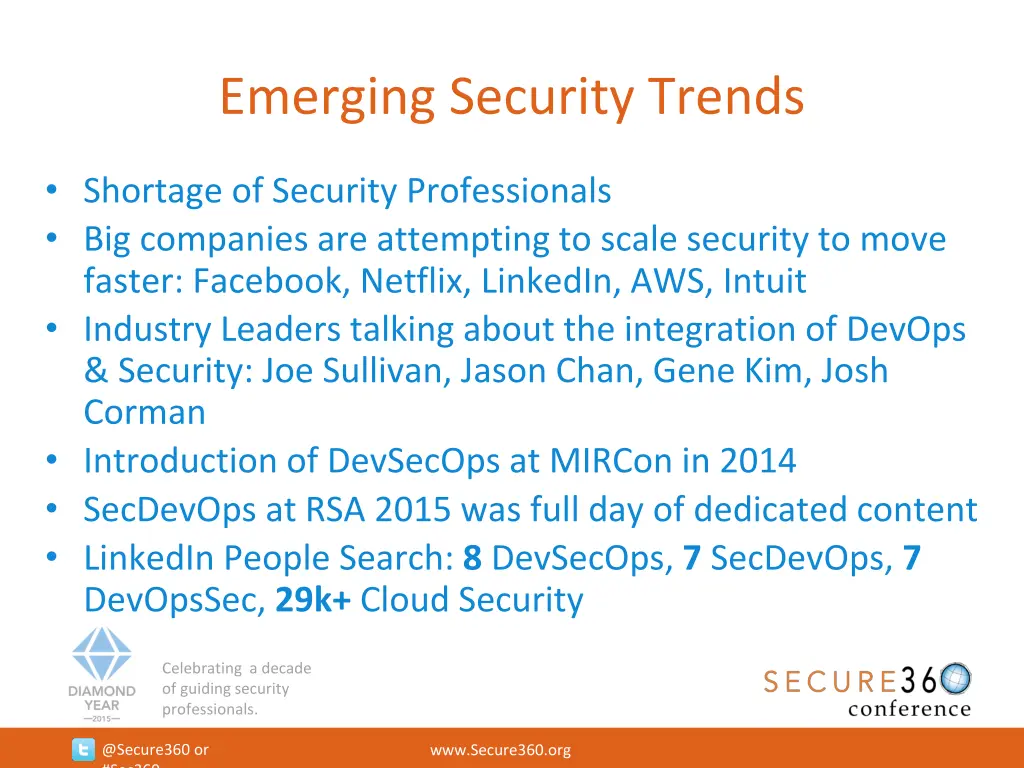 emerging security trends