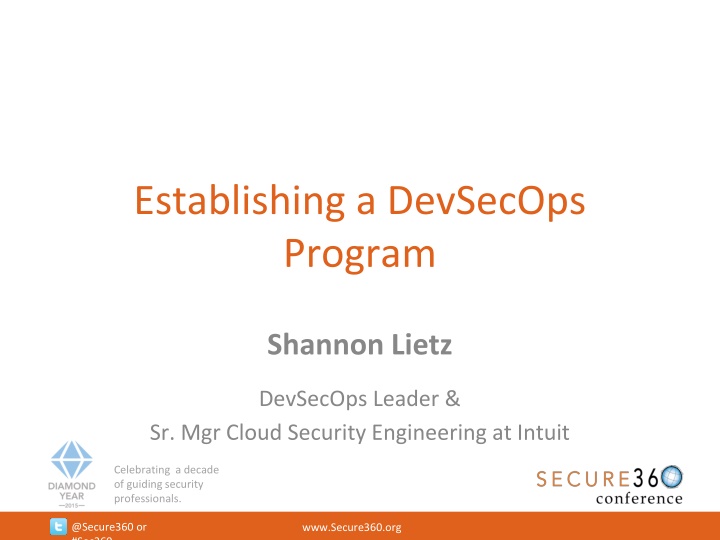 establishing a devsecops program